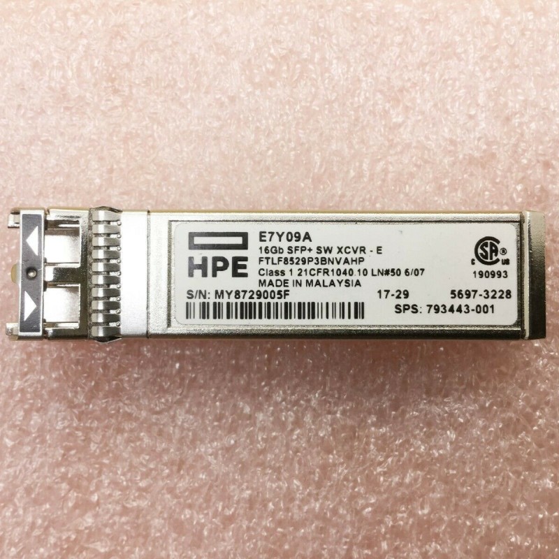 HP 793443-001 16GB SFP+ SW Short Wave Extended Temp Transceiver 16GB