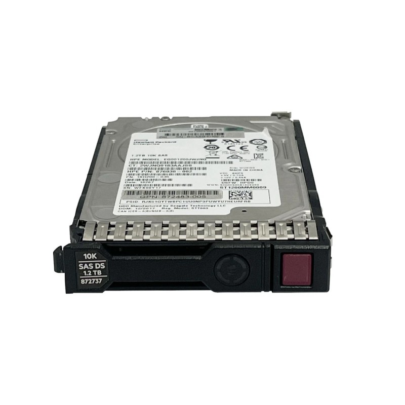 HP 872479-B21 1.2TB 2.5-Inch SAS 12G Enterprise 10K SFF Hard Drive - Model 872737-001 / 872285-002 HP 872479-B21 1.2TB 2.5-Inch SAS 12G Enterprise 10K SFF Hard Drive - Model 872737-001 / 872285-002