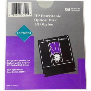 1.3 GB Rewritable Optical Disk 5.25-Inch 1024 B/S 1.3 GB Rewritable Optical Disk 5.25-Inch 1024 B/S