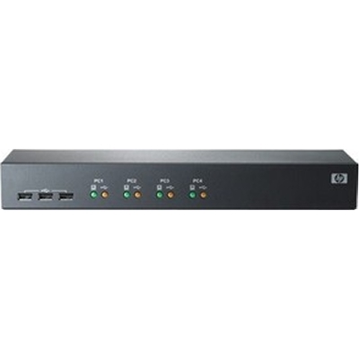 HP AF611A 1X4 USB/PS2 KVM Console Switch Switchbox