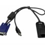 KVM Consold I/F Adapter IP / Standard-USB-RJ45 Virtual Media Switch Module Cable
