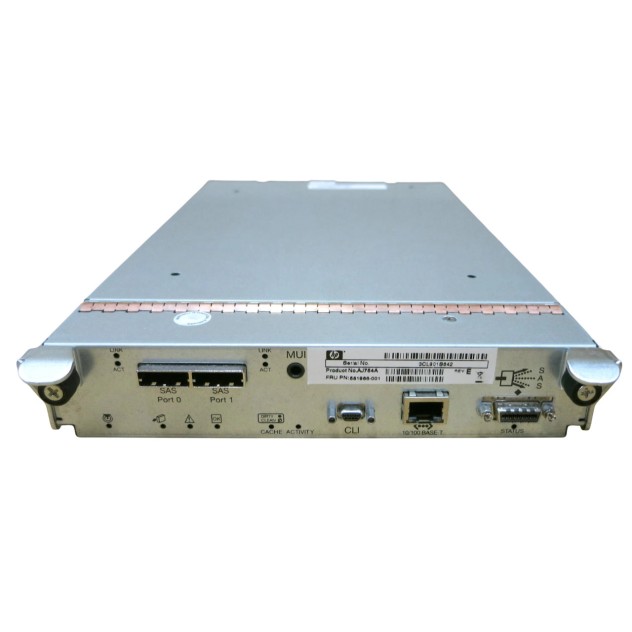 HP AJ754A Storageworks MSA2000 Modular Smart Array SAS Controller 581966-001