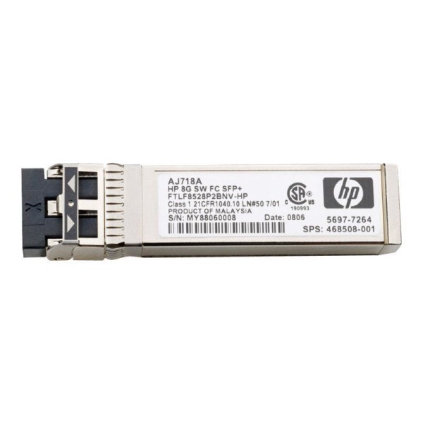 HP AJ906A MDS 9000 8GB FC SFP+ Short Range Transceiver SFP (mini-GBIC)