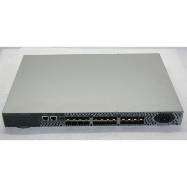 HP AM867B Storage 8/8 Full Fabric Ports Enabled SAN Switch