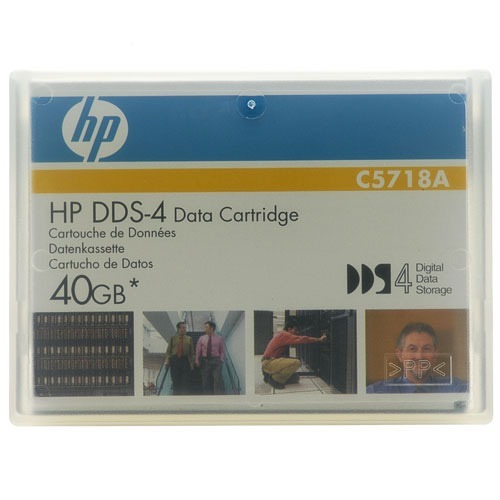 HP C5718A 4mm DDS-4 Data Tape Cartridge 20GB/40GB