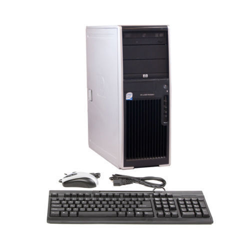 HP ET115AV Workstation Computer PC Tower Core 2 Duo HP XW4400