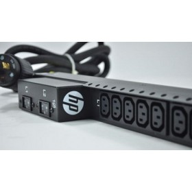 Basic PDU Power Distribution Unit 4.9kVA 200/208V 24A L6-30p 20x C13 Outlets