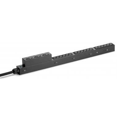 Basic PDU 8.6kva 200/208v 3-Phase 24A L15-30p 18x c13 Outlets