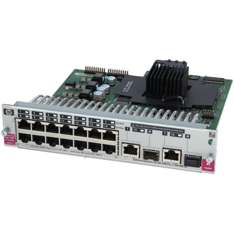 HP J4907A ProCurve Xl 16-Port 10/100/1000T Module