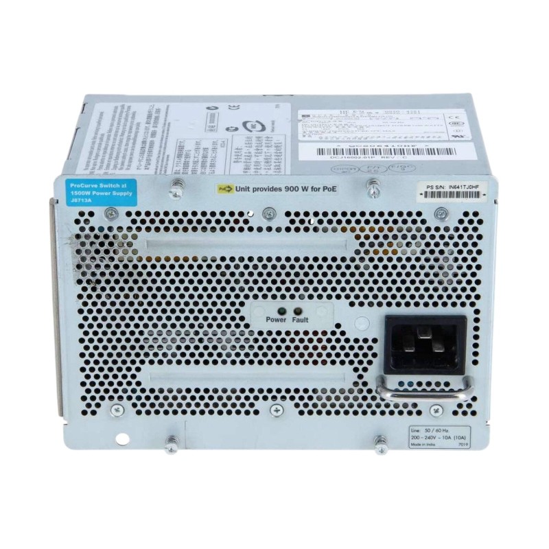 HP J8713A 1500W Power Supply for ZL Series Switch HP J8713A 1500W Power Supply for ZL Series Switch