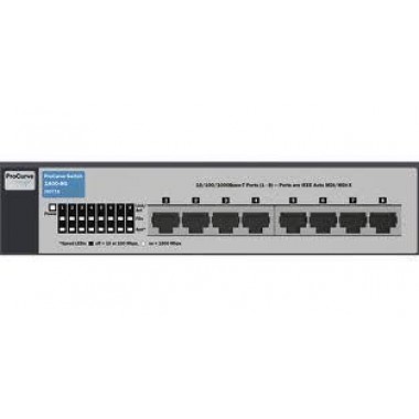 ProCurve 8 x GbE Port Unmanaged Desktop Switch