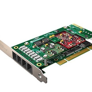 Sangoma 2-Port FXO and 2-Port FXS Telephony Card