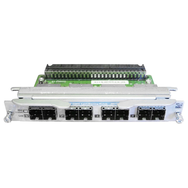 HP J9577A HP 3800 4-Port Stacking Module HP J9577A HP 3800 4-Port Stacking Module