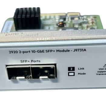 HP 2920 2-Port 10GbE SFP+ Module Expansion HP 2920 2-Port 10GbE SFP+ Module Expansion