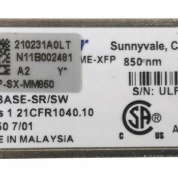 X130 10Gb LC SR XFP Transceiver 10GBase-SR/SW