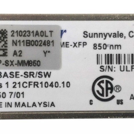 HP JD117B X130 10Gb LC SR XFP Transceiver 10GBase-SR/SW