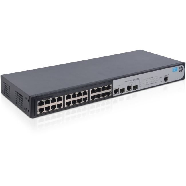 HP JG538A 1910-24 24-Port Layer 3 Gigabit Network Switch