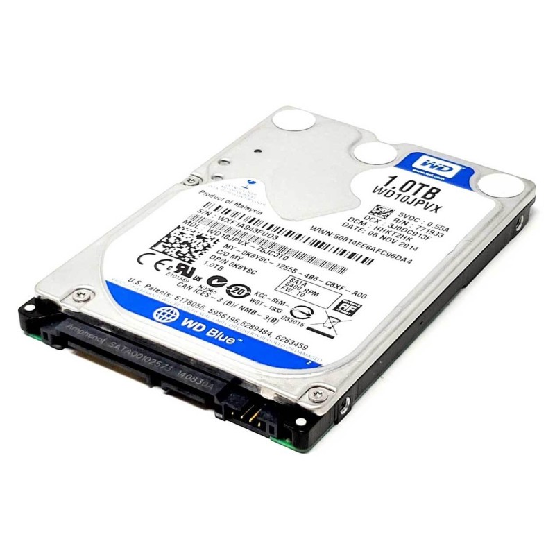 HP WD10JPVT-60A1YT0 1TB Scorpio Blue SATAII 5400RPM 8MB 2.5
