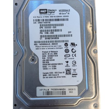 320GB SATA 7200RPM Hard Drive