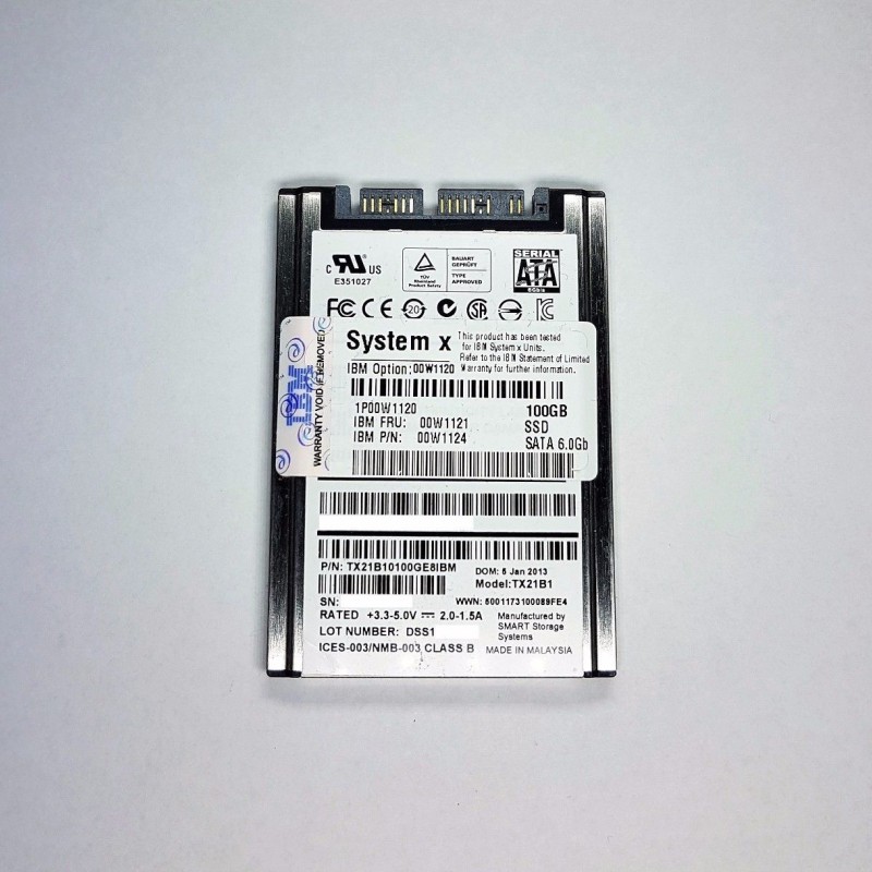 IBM 00W1120 100GB SATA 1.8-Inch MLC Enterprise SSD