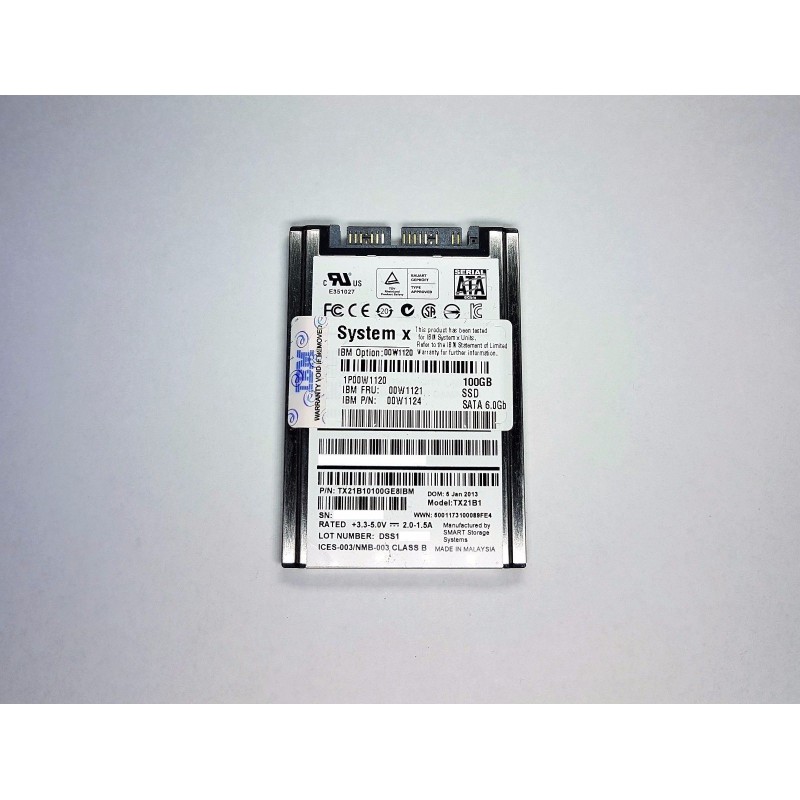IBM 00W1120 100GB SATA 1.8-Inch MLC Enterprise SSD