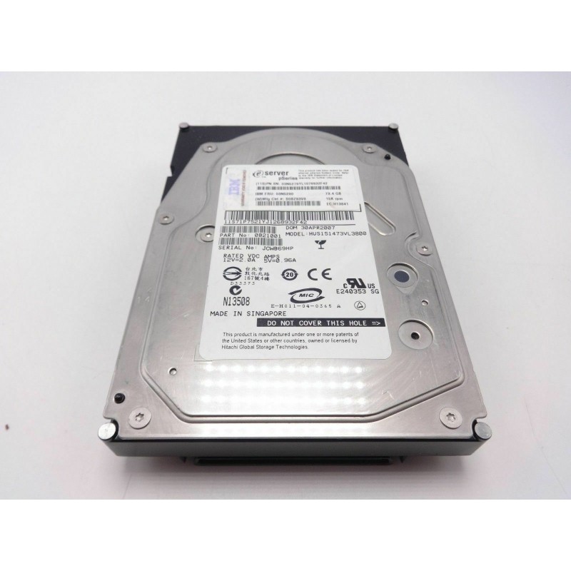 IBM 03N5280 73.4GB Ultra320 SCSI Hard Disk Drive 15K RPM