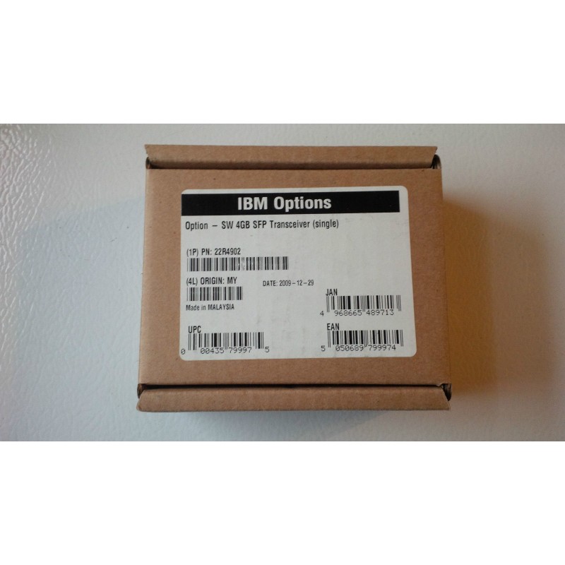 IBM 22R4902 4Gbps SW SFP Transceiver for San32b-2