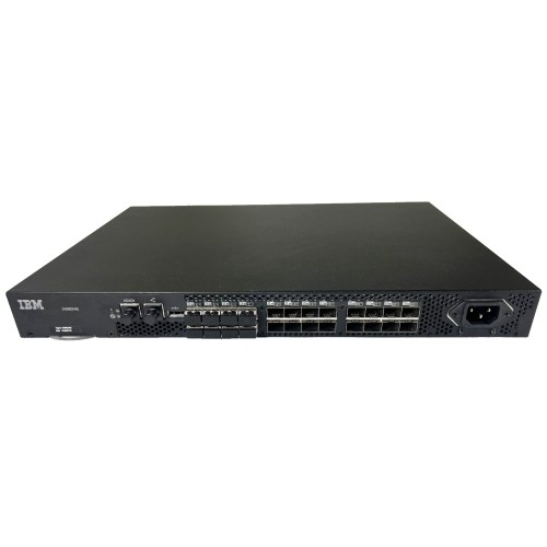 IBM 2498-B24/24E 24-Port 8GB Fibre Channel SAN Switch IBM 2498-B24/24E 24-Port 8GB Fibre Channel SAN Switch