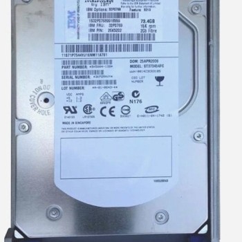 73GB 15k RPM 2GB FC 3.5-Inch HDD Hard Disk Drive