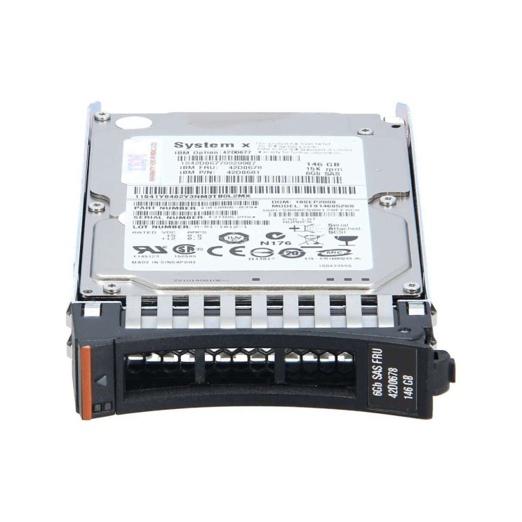 IBM 42D0681 1.6GB 15K 6Gb/s SAS 2.5-Inch Hard Disk Drive
