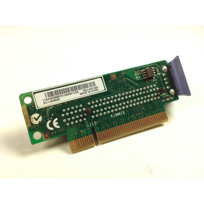 IBM 43V7067 xSeries SAS SATA Riser Card with USB Reader