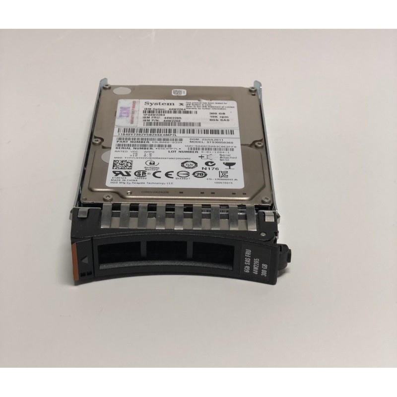 IBM 44W2265 300GB 10k RPM 6GB SAS 2.5-Inch Hard Disk Drive HDD