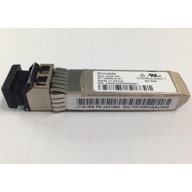 IBM 44X1962 Brocade 8GB SFP+ SW Optical Transceiver
