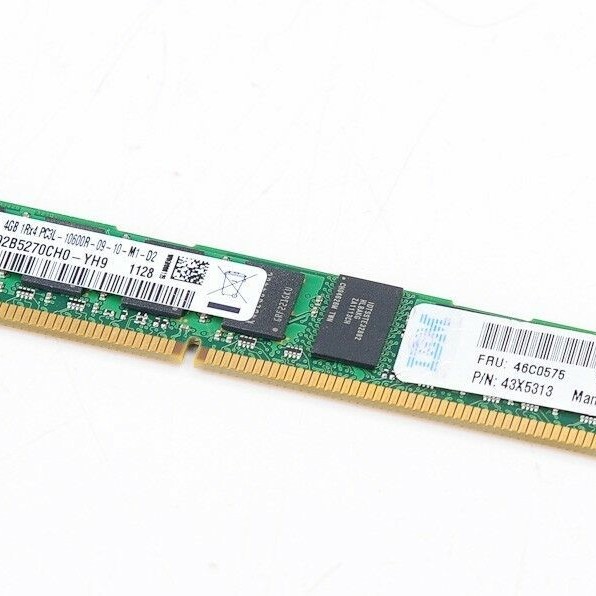 IBM 46C0575 4GB 1RX4 PC3L-10600R DDR3 1333MHz Memory Module