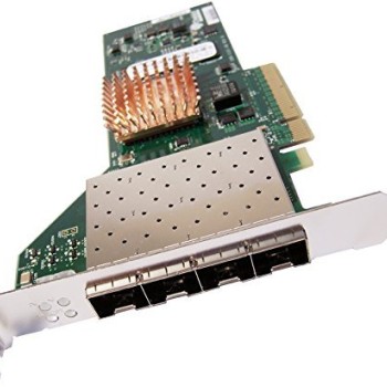 Fiber Optic Network Card Chelsio T440-cr Quad Port SFP+ 10GbE PCIe 2.0 Adapter