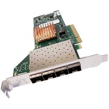 Fiber Optic Network Card Chelsio T440-cr Quad Port SFP+ 10GbE PCIe 2.0 Adapter