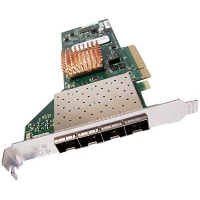 IBM 46M2241 Fiber Optic Network Card Chelsio T440-cr Quad Port SFP+ 10GbE PCIe 2.0 Adapter