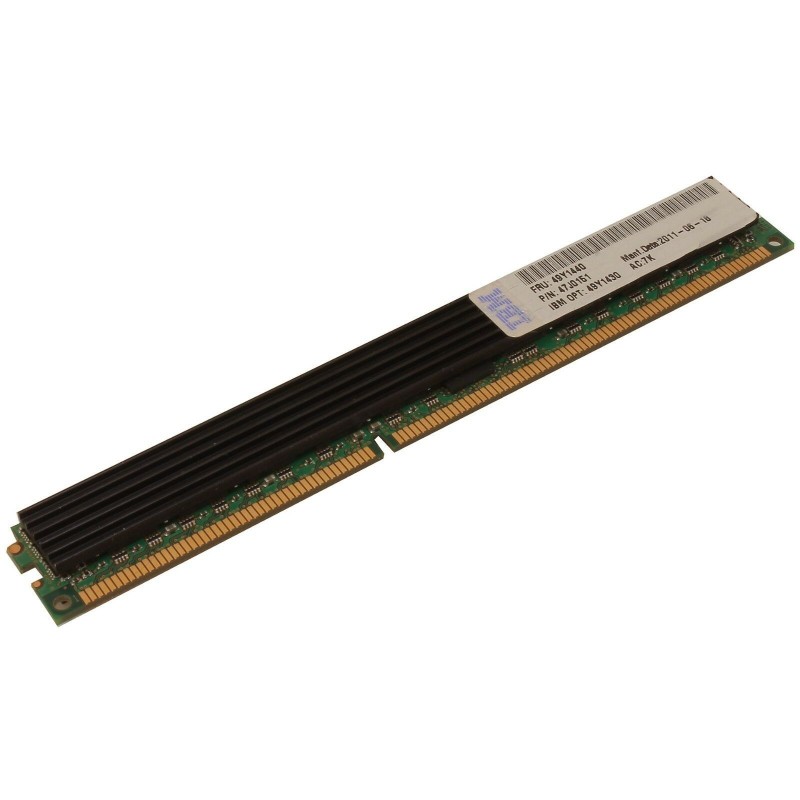 IBM 49Y1440 Micron MT36JDZS51272PZ 4GB 2RX4 DDR3 PC3-10600R - Low Profile Memory Module