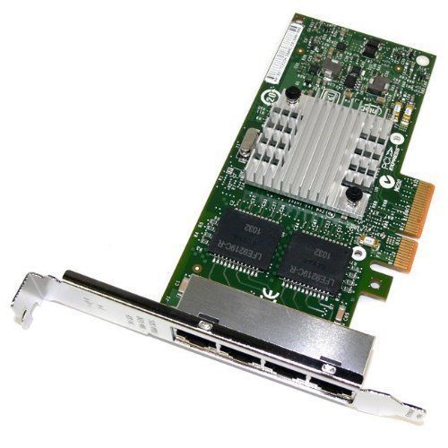 IBM 49Y4240 Gigabit Ethernet Quad Port Server Adapter 10/100/1000Mbps PCI-Express I340 T4 for System X