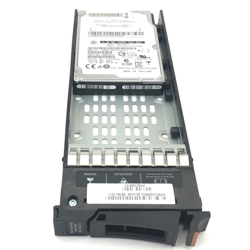 IBM 85Y6156 Storwize V7000 1.2TB 10K 6Gbps SAS 2.5-Inch Hard Drive