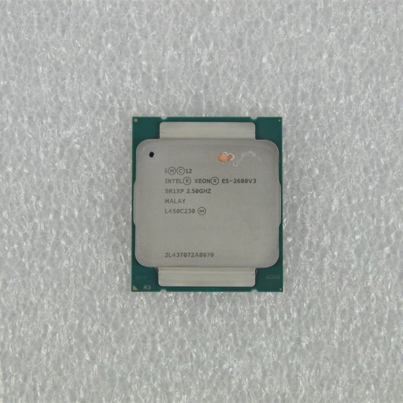 Intel E5-2680V3 Xeon E5-2680 v3 SR1XP 2.5GHz 12 Core LGA 2011-3 CPU Processor