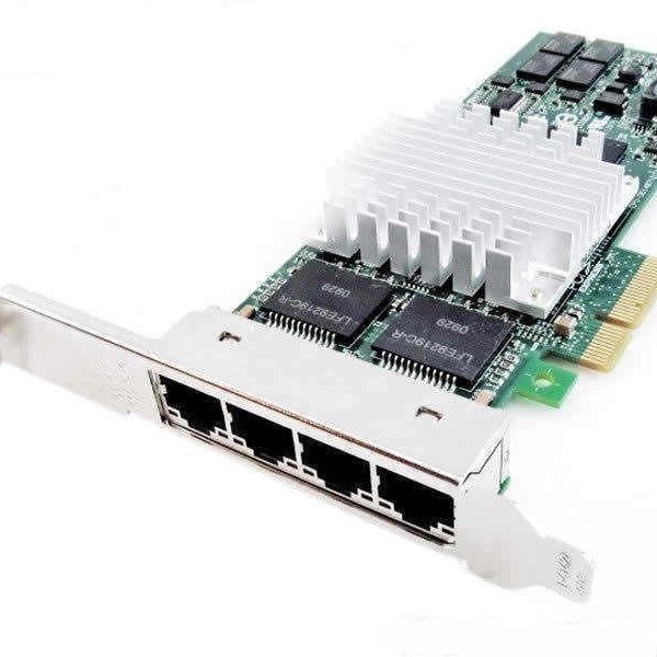 Intel EXPI9404PTL Pro/1000pt 4-Port 10/100/1000Base-TX Gigabit Ethernet PCIe Low Profile Quad NIC