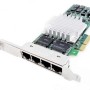 Pro/1000pt 4-Port 10/100/1000Base-TX Gigabit Ethernet PCIe Low Profile Quad NIC