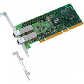 Pro/1000mf 1000Base-SX Gigabit Ethernet Lp-PCIx Fiber LC Server 2-Port
