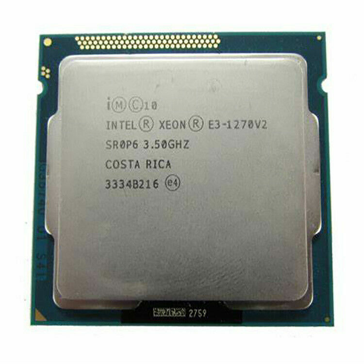Intel SR0P6 Xeon E3-1270v2 4-Core 3.5GHz Processor with Thermal Grease