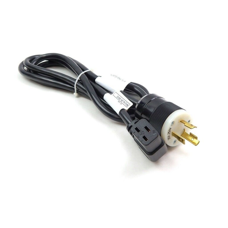 Juniper Networks CBL-M-PWR-RA-TWLK-US AC Power Cord C19/C20 250V AC 20A L6-20P 8.2 Feet