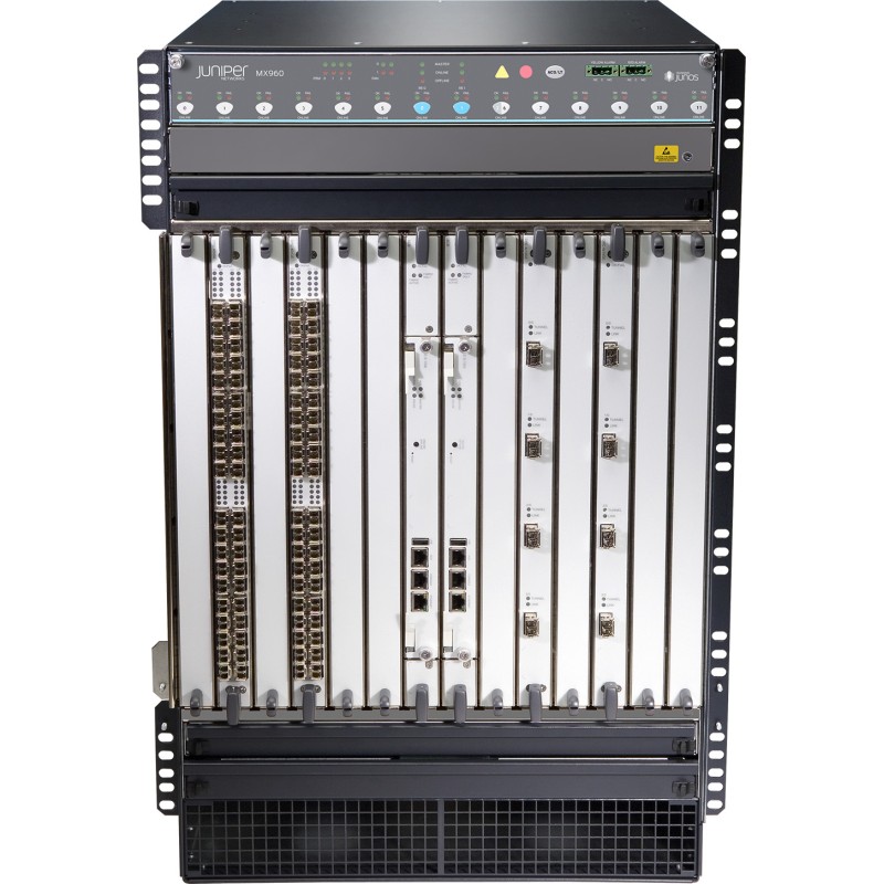 Juniper Networks CHAS-BP3-MX960-S MX960 3D Universal Edge Router, Base Configuration