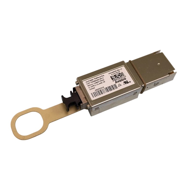 Juniper Networks CXP-100GBASE-SR10 100GE CXP Pluggable Optic Module - 100GBASE SR10 Short Reach Fiber