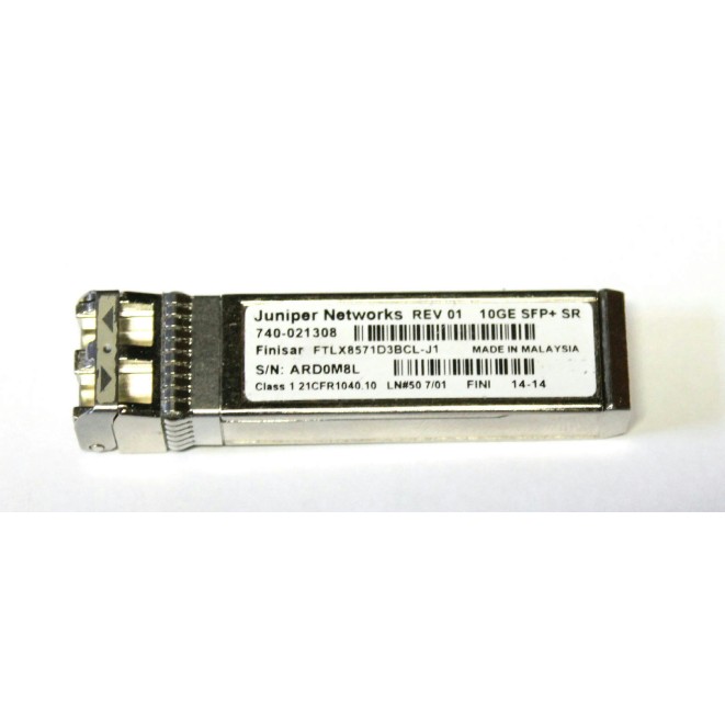 Juniper Networks EX-SFP-10GE-SR SFP+ 10GBase SR; LC Connector; 850 nm Transceiver