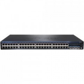EX2200 48-Port 10/100/1000Base-T Ethernet Switch with 48-Ports of PoE+ and Four SFP Gigabit Ethernet Uplink Ports